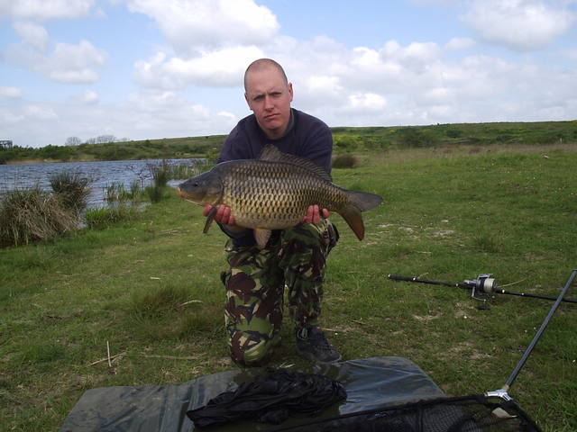My account was open, with possibly the smallest carp in the lake